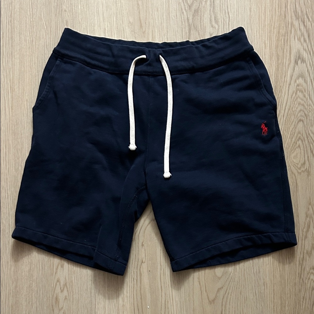 Men’s Ralph Lauren Polo Navy Blue/Red Athletic Shorts Large